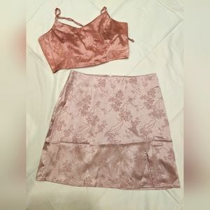 SHEIN Jacquard Skirt